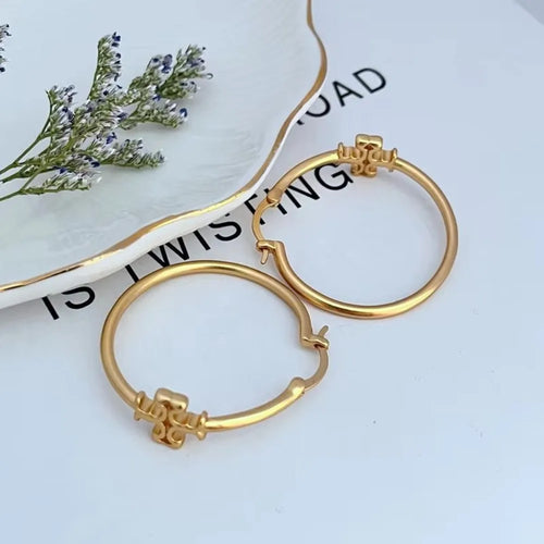 2Pcs Women's Cross Hypoallergenic Earrings, Fashionable And Simple Punk Ins Series, Suitable For Party And Anniversary Wear